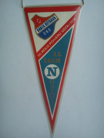 TJ BANIK OSTRAVA - SSC NAPOLI POHAR UEFA 1974 -28-
